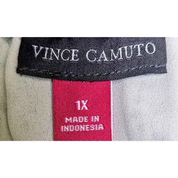 VINCE CAMUTO Plus Size Dandelion Floral Tiered Lined Maxi Skirt 1X - Picture 11 of 16